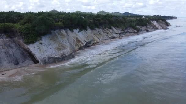 Landmark Tourist Attraction Areas Miri City Its Famous Beaches Rivers — Vídeos de Stock