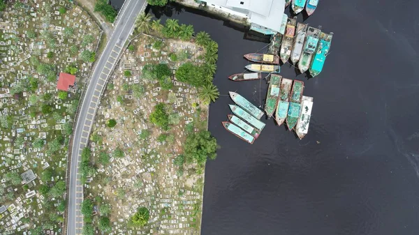 Landmark Tourist Attraction Areas Miri City Its Famous Beaches Rivers — Foto de Stock