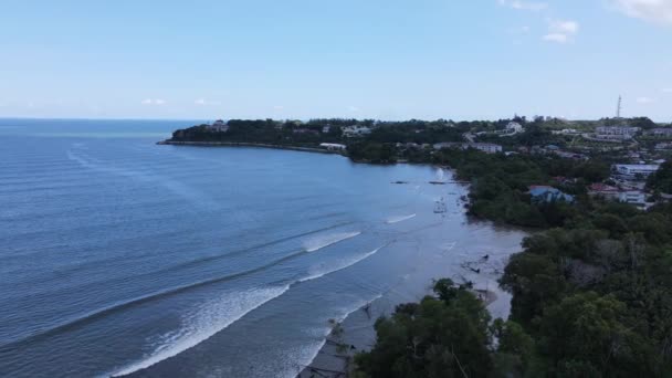 密里市的地标和旅游景点 以其著名的海滩 城市和风景秀丽的周围环境而闻名 — 图库视频影像