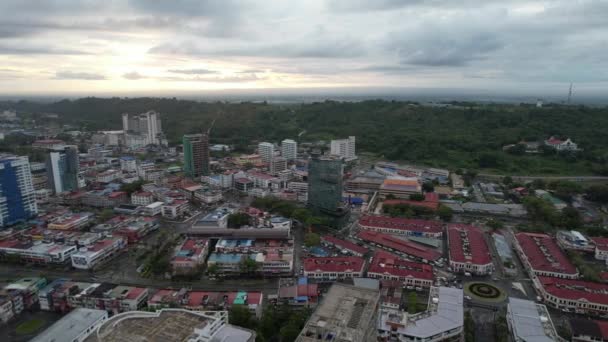 Point Repère Les Zones Attraction Touristique Ville Miri Avec Ses — Video