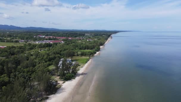Landmark Tourist Attraction Areas Miri City Its Famous Beaches Rivers — Stock videók