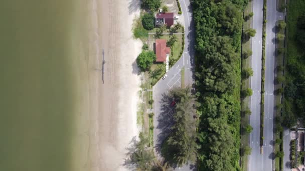 Landmark Tourist Attraction Areas Miri City Its Famous Beaches Rivers — Video