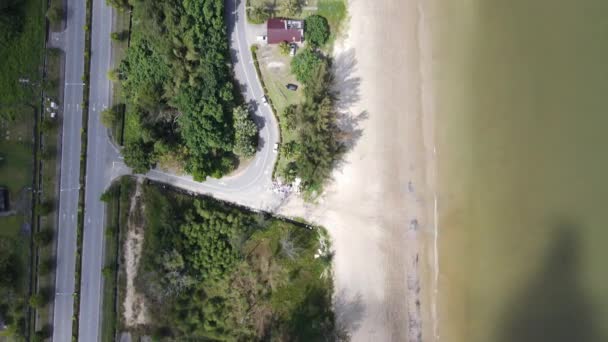 Ландмарк Туристична Пам Ятка Міста Мірі Його Відомими Пляжами Річками — стокове відео
