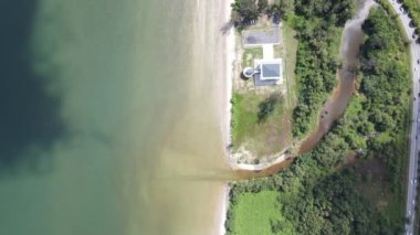 Miri Şehri 'nin ünlü plajları, nehirleri, şehirleri ve manzaralı çevresiyle Landmark ve Turist Çekim alanları