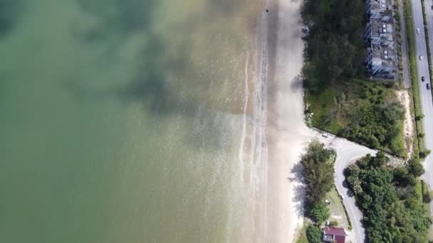 Landmark Tourist Attraction Areas Miri City Its Famous Beaches Rivers — Stock Video