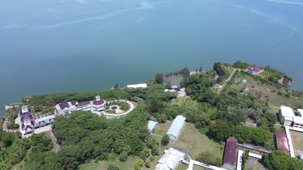 Landmark Tourist Attraction Areas Miri City Its Famous Beaches Rivers — Wideo stockowe