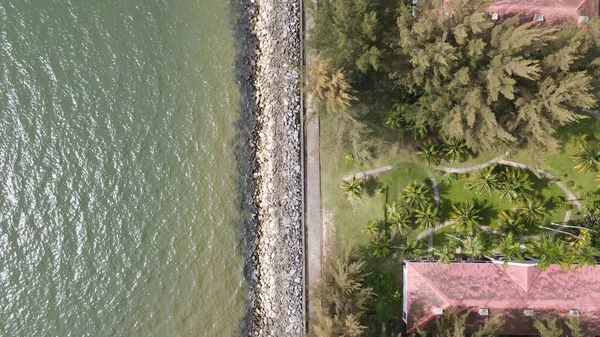 Landmark Tourist Attraction Areas Miri City Its Famous Beaches Rivers — Zdjęcie stockowe