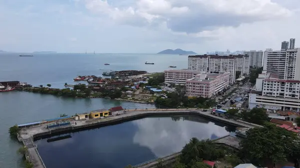 Georgetown Penang Malaysia Μαΐου 2022 Clan Jetties Georgetown Penang Malaysia — Φωτογραφία Αρχείου