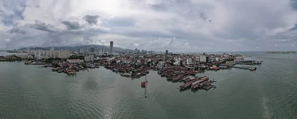 Georgetown Penang Malaysia Mai 2022 Die Clan Jetties Von Georgetown — Stockfoto