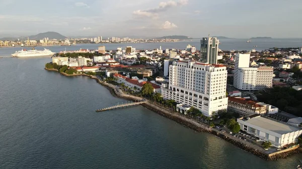 Georgetown Penang Malaysia May 2022 Amazing Scenery Armenian Street Georgetown — Stock Photo, Image