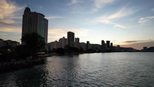 Georgetown Penang Maleisië Mei 2022 Het Verbazingwekkende Landschap Van Rond — Stockvideo