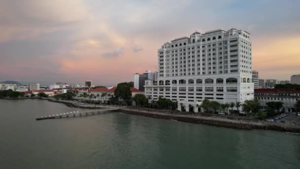 Georgetown Penang Malaisie Mai 2022 Les Paysages Étonnants Des Environs — Video