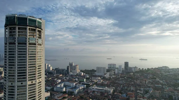 Georgetown Penang Malaysia May 2022 Amazing Scenery Armenian Street Georgetown — Stock Photo, Image