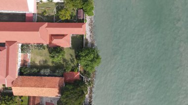 Georgetown, Penang Malezya - 14 Mayıs 2022 Ermeni Caddesi ve Georgetown 'un İnanılmaz Sahnesi