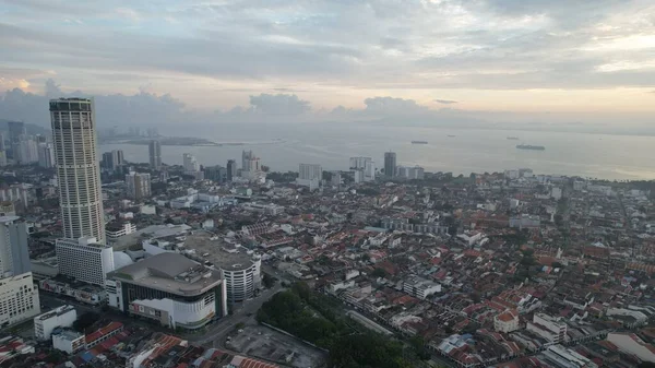 Georgetown Penang Malaysia May 2022 Amazing Scenery Armenian Street Georgetown — Stock Photo, Image