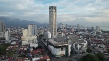 Georgetown, Penang Malezya - 14 Mayıs 2022 Ermeni Caddesi ve Georgetown 'un İnanılmaz Sahnesi