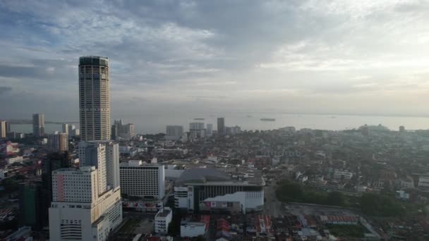 Georgetown Penang Malezja Maja 2022 Terminal Statku Wycieczkowego Swettenham Niektórymi — Wideo stockowe