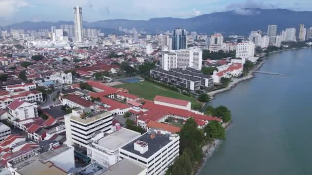 Georgetown Penang Malezya Mayıs 2022 Swettenham Gemi Terminali — Stok video