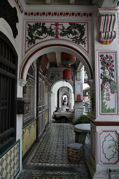 Georgetown Penang Malaysia May 2022 Amazing Scenery Armenian Street Georgetown — 스톡 사진