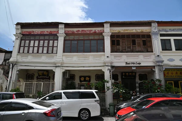 Georgetown Penang Malásia Maio 2022 Incrível Paisagem Cerca Armenian Street — Fotografia de Stock