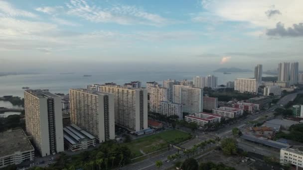 Georgetown Penang Maleisië Mei 2022 Het Verbazingwekkende Landschap Van Rond — Stockvideo