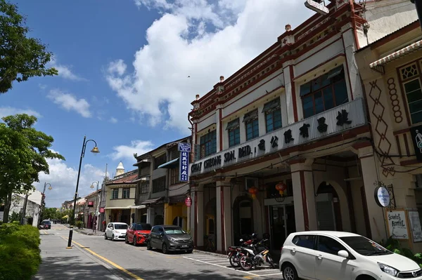 Georgetown Penang Malaysia May 2022 Amazing Scenery Armenian Street Georgetown — Stock Photo, Image