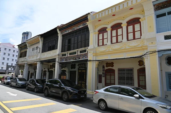 Georgetown Penang Malásia Maio 2022 Incrível Paisagem Cerca Armenian Street — Fotografia de Stock