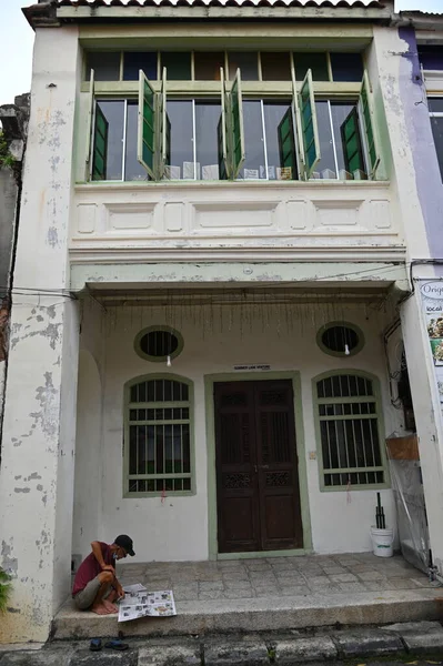 Georgetown Penang Malezya Mayıs 2022 Ermeni Caddesi Georgetown Nanılmaz Sahnesi — Stok fotoğraf