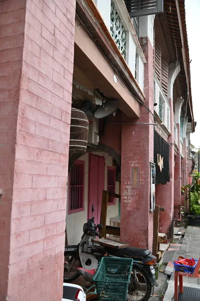 Georgetown Penang Malaysia Maggio 2022 Amazing Scenery Armenian Street Georgetown — Foto Stock