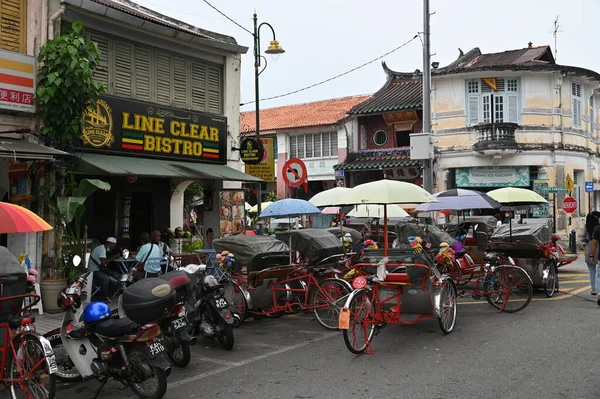 Georgetown Penang Malásia Maio 2022 Incrível Paisagem Cerca Armenian Street — Fotografia de Stock