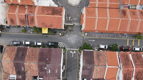 Georgetown Penang Malásia Maio 2022 Incrível Paisagem Cerca Armenian Street — Fotografia de Stock