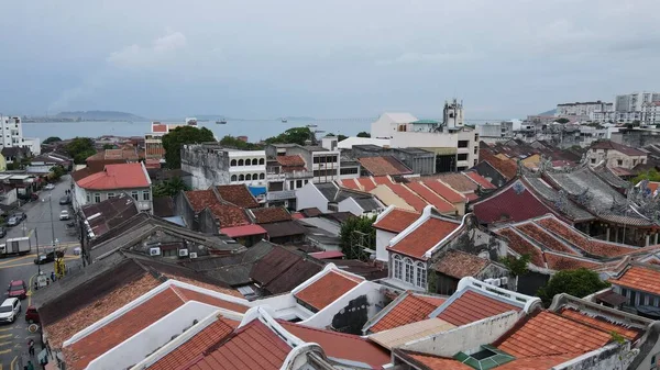 Georgetown Penang Malasia Mayo 2022 Asombroso Paisaje Alrededor Calle Armenia —  Fotos de Stock