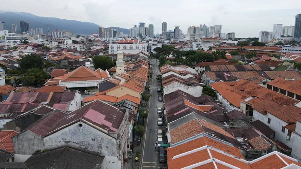 Georgetown Penang Malaysia May 2022 Amazing Scenery Armenian Street Georgetown — 스톡 사진