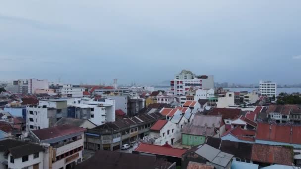 Georgetown Penang Malaysia Mai 2022 Die Erstaunliche Landschaft Rund Armenian — Stockvideo