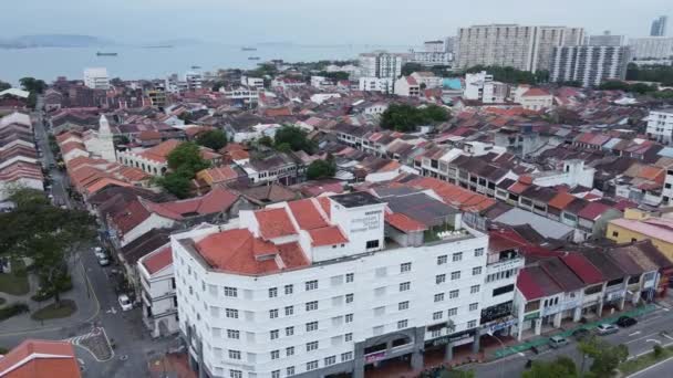 Georgetown Penang Malaysia Mai 2022 Die Erstaunliche Landschaft Rund Armenian — Stockvideo