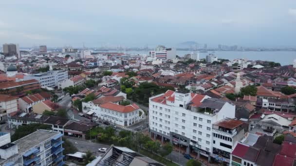 Georgetown Penang Malaisie Mai 2022 Les Paysages Étonnants Des Environs — Video