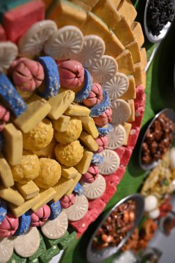 Georgetown, Penang Malezya - 14 Mayıs 2022 Ermeni Caddesi ve Georgetown 'un İnanılmaz Sahnesi