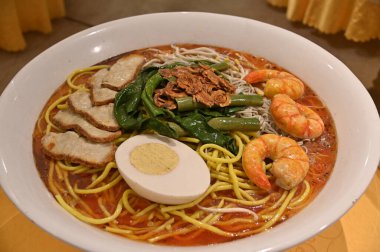 Georgetown, Penang Malezya - 14 Mayıs 2022 Ermeni Caddesi ve Georgetown 'un İnanılmaz Sahnesi