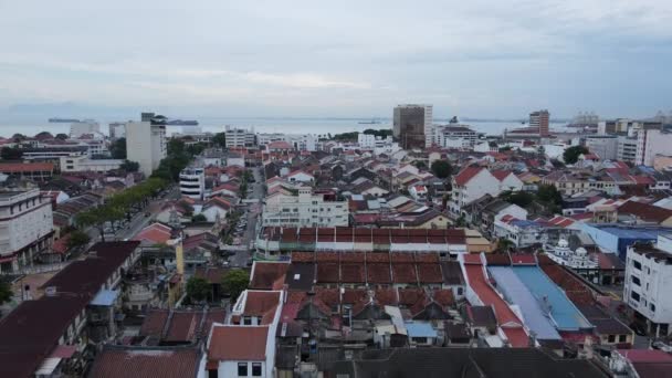 Georgetown Penang Malaisie Mai 2022 Clan Jetties Georgetown Penang Malaisie — Video