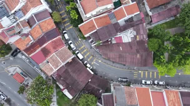 Джорджтаун Малайзія Травня 2022 Clan Jetties Georgetown Penang Malaysia Дерев — стокове відео