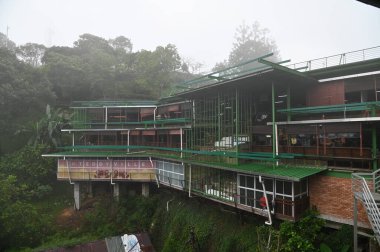 Georgetown, Penang Malezya - 16 Mayıs 2022: Penang Hill 'in Görkemli Görüşleri, Georgetown, Malezya