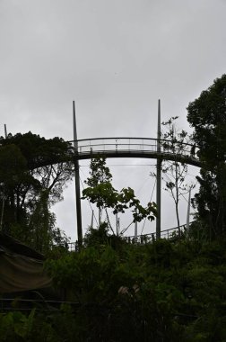 Georgetown, Penang Malezya - 16 Mayıs 2022: Penang Hill 'in Görkemli Görüşleri, Georgetown, Malezya