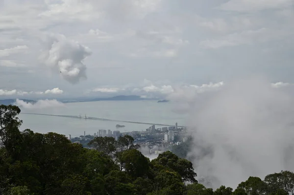 Джорджтаун Пенанг Малайзия Мая 2022 Года Majestic Views Penang Hill — стоковое фото