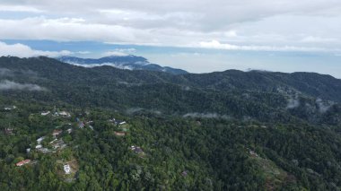 Georgetown, Penang Malezya - 16 Mayıs 2022: Penang Hill 'in Görkemli Görüşleri, Georgetown, Malezya