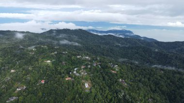 Georgetown, Penang Malezya - 16 Mayıs 2022: Penang Hill 'in Görkemli Görüşleri, Georgetown, Malezya