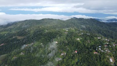 Georgetown, Penang Malezya - 16 Mayıs 2022: Penang Hill 'in Görkemli Görüşleri, Georgetown, Malezya
