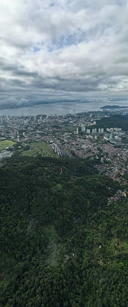 Georgetown Penang Malasia Mayo 2022 Las Majestuosas Vistas Penang Hill — Foto de Stock