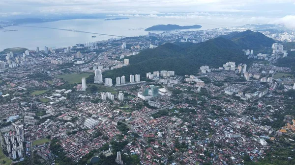 Georgetown Penang Malasia Mayo 2022 Las Majestuosas Vistas Penang Hill —  Fotos de Stock