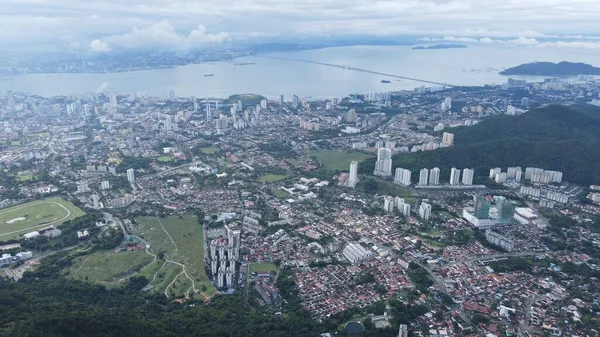 Georgetown Penang Malaysia May 2022 Majestic Views Penang Hill Georgetown — Stock Photo, Image