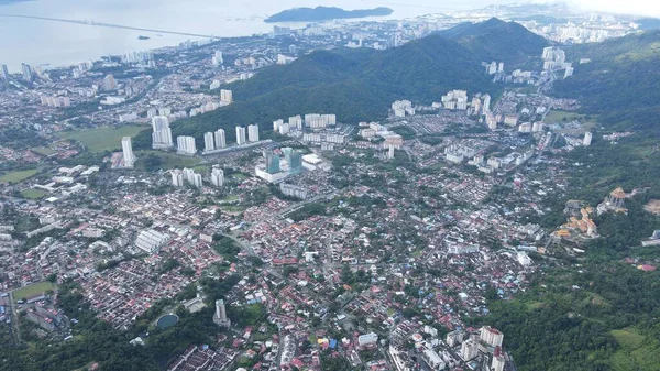 Georgetown Penang Malajsie Května 2022 Majestic Views Penang Hill Georgetown — Stock fotografie